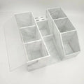 Acrylic Eyelash Grafting Tool Storage Eyelash Beauty Organizer Tweezers Holder Display Boxes for Home Eyelash Salon