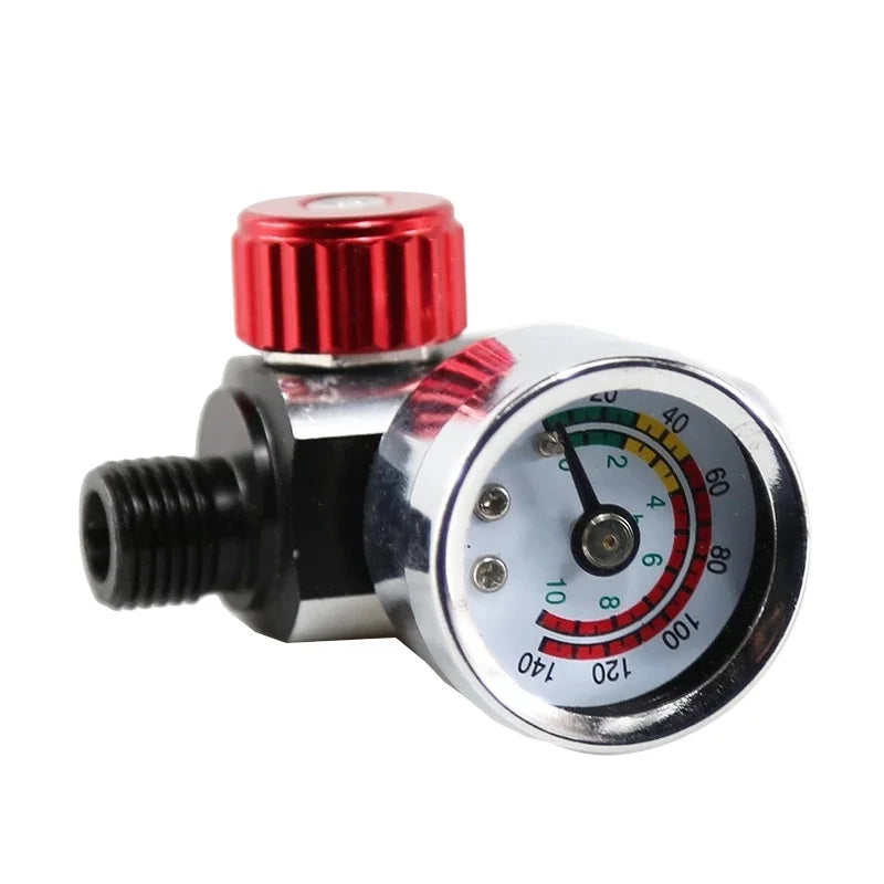 Factory Direct Special Pressure Regulator for Paint Spray Gun air Pressure Regulator Valve General Gun Tail Pressure Gauge