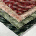 Low MOQ Custom Great Stretch Fish Net Mesh Fabric Sparkle Hollow Out Diamond AB Iridescent Crystal Rhinestone Fabric by the Yard