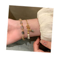 DAIHE New Chinese Style Light Luxury Crystal Jade Bracelet Fashionable and High-end Bracelet