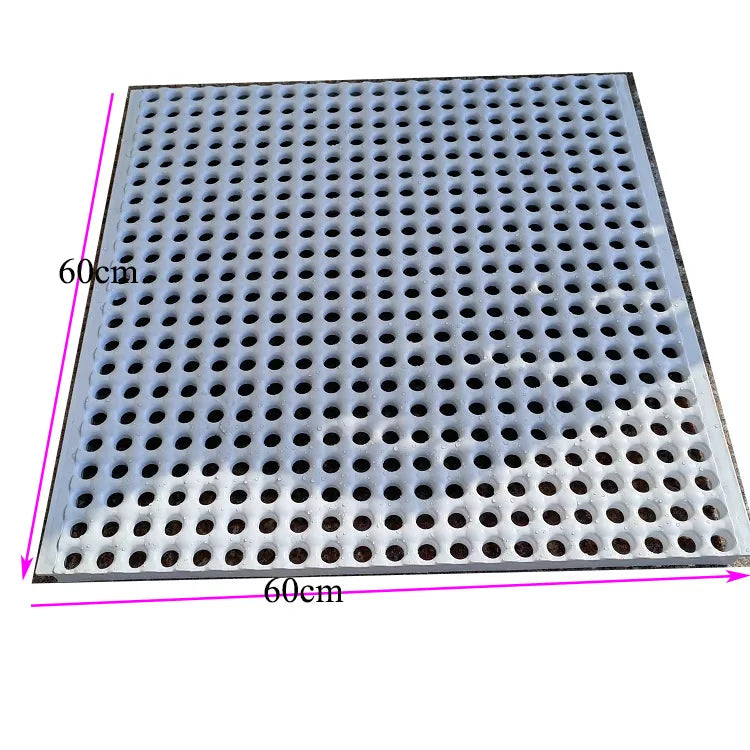 60*60cm Multiple Specifications Druable Anti-bite Rabbit Plastic Slat Floor Rabbit Cage Flooring Plastic Rabbit Slatted Floor