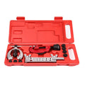 7 Die Double Flaring Tool Kit for Automotive Brake Line With Spare Blade and Reamer