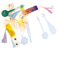 Diy Handmade New Lute Instrument Creative Bookmark Silicone Mold Feather Crystal Drop Glue Mold