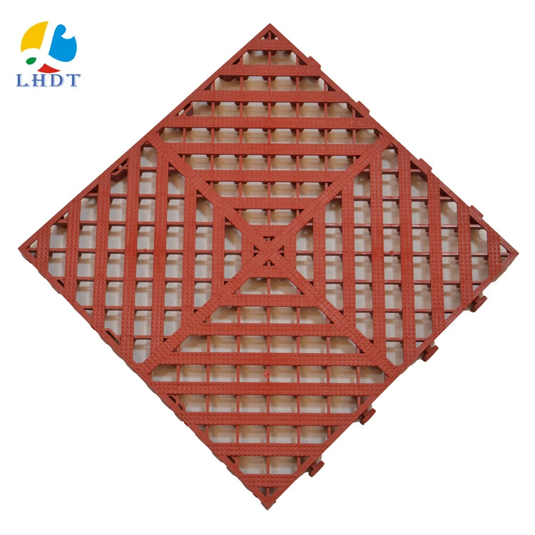 PP Washing Worksop Drainage Non-Slip Movable Mat Garage Bearing Capacity Is Strong PP Wear-Resistant Splicing Tile