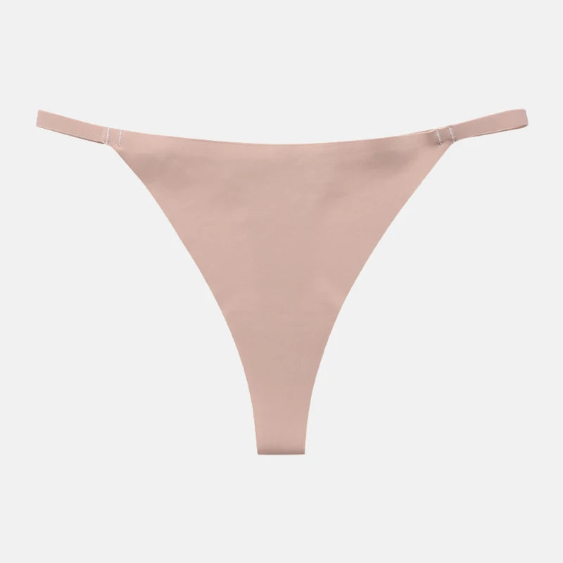 Custom Logo Smooth Plus Size Low Waist 6 Colors Gusset Seamless Women's Underwear