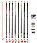 Top Quality Canadian Maple Wood Billiard Pool Cue Line Wire Hand Grip With Uni-lock Fast Joint