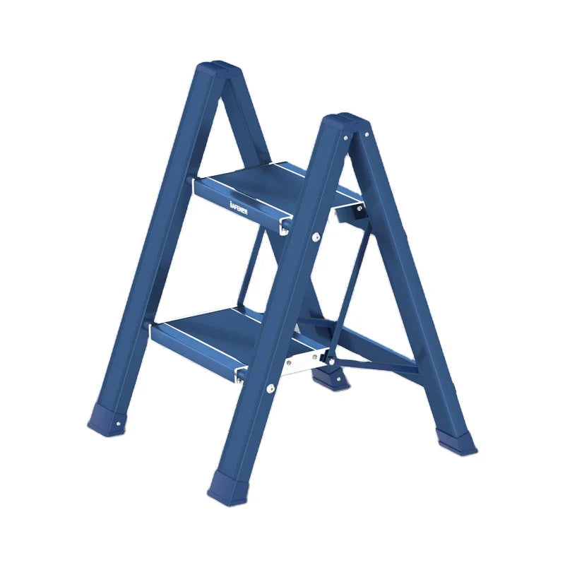 Portable Household 2-step Folding Ladder Multifunctional Aluminum Alloy Ladder