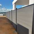 Wpc Fence Panel Composite Fence Panels WPC Fencing Farm Garden House Waterproof Exterior