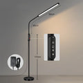 Modern Beauty LED Floor Lamp Adjustable Color Temperature for Makeup Video Studio for Phone Power for Eyelash Tools