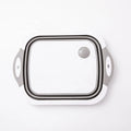Latest Household Mildew-Proof Three-in-One Kitchen Tool Foldable Multi-Function Plastic Chopping Board with Drainage Features