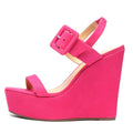 Heeled Footwear Summer Wedge Shoes Ladies Platform Heels Women 2021 Wedges Sandals