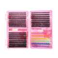 Wholesale DIY Natural False Eyelashes Kit CC/BC Curl Mix Length Private Label for Eyelash Artists