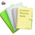 Factory Business Agenda A5 Spiral Custom  Daily Schedule Planner Notebook Printing for Students School