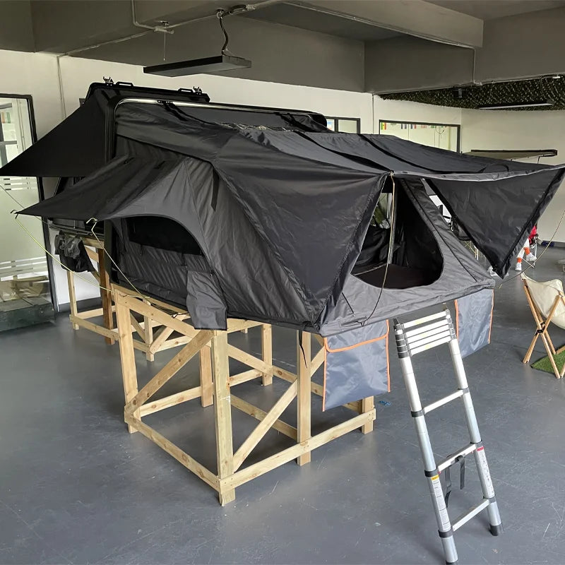 Rooftop Tent Annex Side Awning Car Roof Top Tent 3-4 Person Hardshell Top Roof Tent for Camping