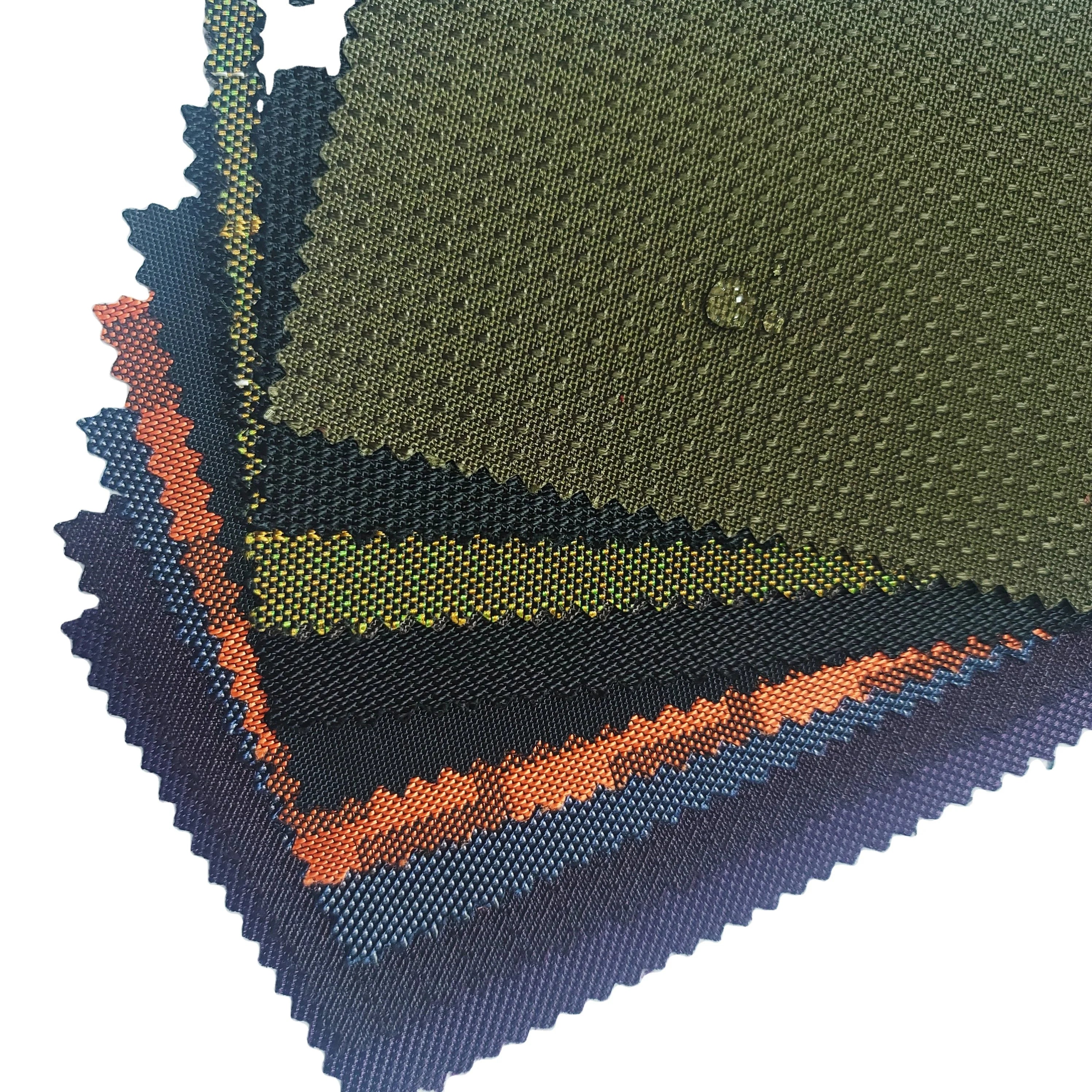 Waterproof PU Coating Polyester Oxford Tear Wear Resistant Durable Fabric for Outdoor Bag Shoes Backpack