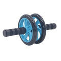 ChaHang Non- Slip Handles Three Roller Wheel Mute Wheel Abdominal Trainer Fitness Workout Training Equipment for Gym Fitness Gym