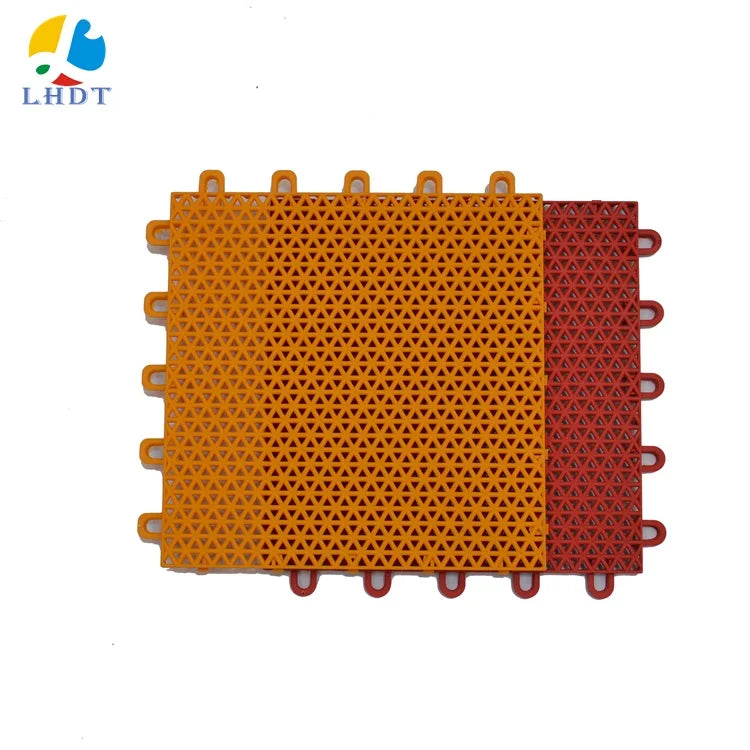 Homely Outdoor Sports Interlocking Suspended Tiles PP Plastic Basketball Court Volleyball Flooring for Ground Sports Grounds