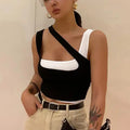 Women Clothing Summer Sleeveless Ribbed Knit Women Crop Tops for Women Wholesale Ladies One Pieces tank Top