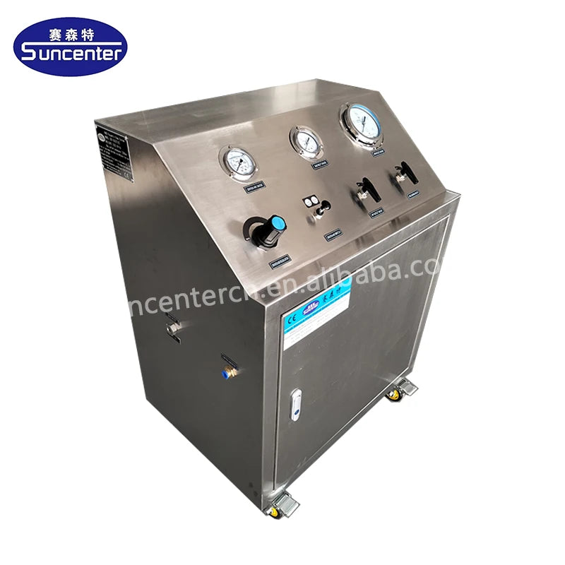 High Pressure Air Booster Pneumatic Pressure Amplifying Pump Gas Booster Station