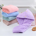 Coral Velvet Hair Dry Towel-double Layer Wraps Bleach Proof Hair Salon Towels Microfiber