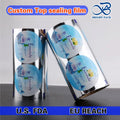 Custom Printing Waterproof Moisture Proof Food Grade Cup Sealing Film for Milk Noodle Snack Jelly Food Packaging