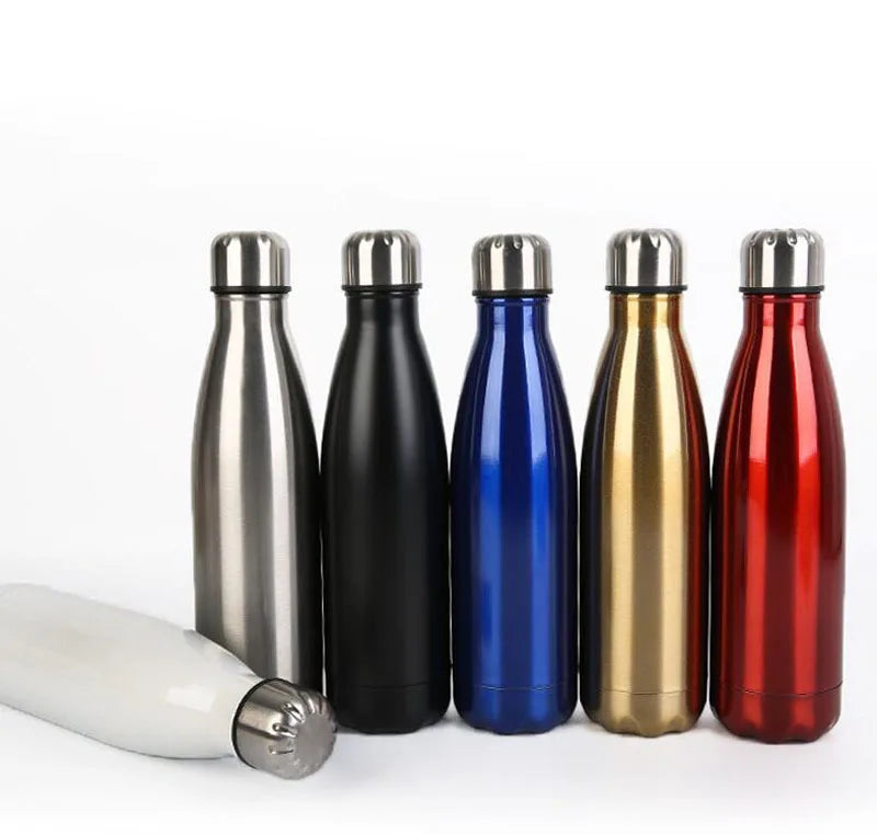Top Quality Bottle 500ml Double Wall Bowling Stainless Steel Thermos Vacuum Flask Sport Water Bottles