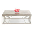 Foshan manufacturer Living room furniture sets metal center tables modern luxury coffee table