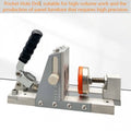 Latest Industrial Grade Pocket Hole Jig System Drill Bit Aluminum Alloy Large Base Woodworking Jig Drill Locator Drilling WYF