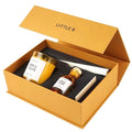 Eco Friendly Recycled Materials Luxury Wholesale Custom Perfume Gift Set Box with Embossing and Inserts Rigid Boxes
