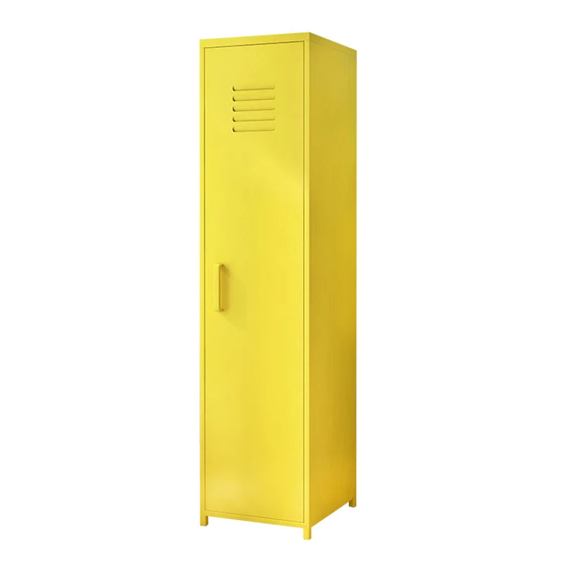 Home Furniture Modern Design Two Doors Wardrobe Steel Cabinet Metal Clothes Locker MegaBDM