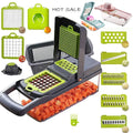 Vegetable Chopper 14 in 1 Alat Pengiris Sayuran Vegetable Slicer Dicer Cutter Veggie Slicer Cortadora De Verduras Veggie Chopper