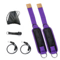 FDFIT Custom Logo Fitness Pull Rope Foot Ring Padded Resistance Band with Cable Suit Ankle Straps Cuff