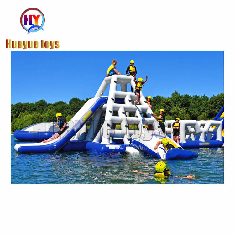 Best Quality 7x4x4m Water Park Equipment Inflatable Tower Water Slide