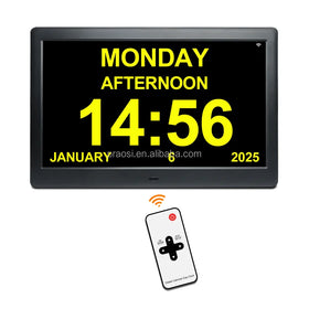 Pros Wifi Digital Calendar Alarm Day Clock 10