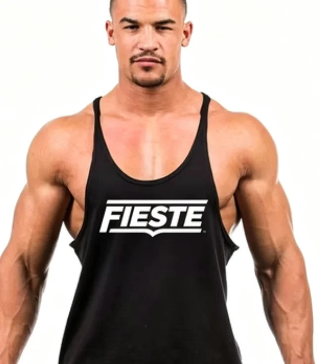 Wholesale Cheap Custom GYM Tank Top Breathable Workout Sport Wear Fitness Vest Men's Bodybuilding Stringer Tank Top