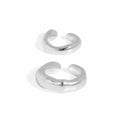 No Piercing Mini Irregular Tiny Hoop Everyday Minimal Bold Tiny Hoops Gift for Her Simple Ear Cuff Irregular Shaped Ear Cuff