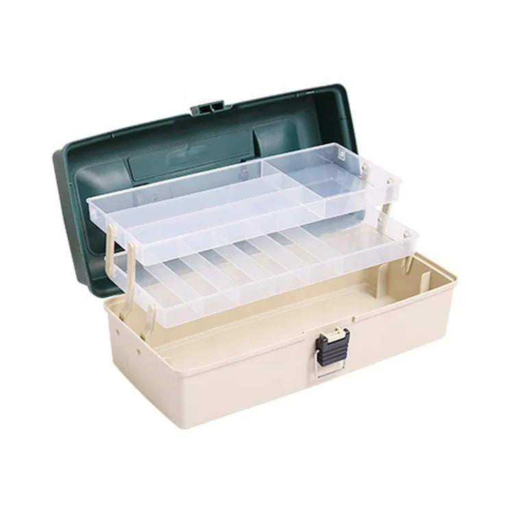 Newbility Food Grade PP Plastic Fishing Gear Boxes for Lake Stream & River Use