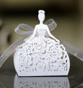 Yiwu Suppliers Folding Gift Packaging Retailer Wholesale Fancy Creative Cute Empty Biodegradable White Candy Bridal Bags Wedding