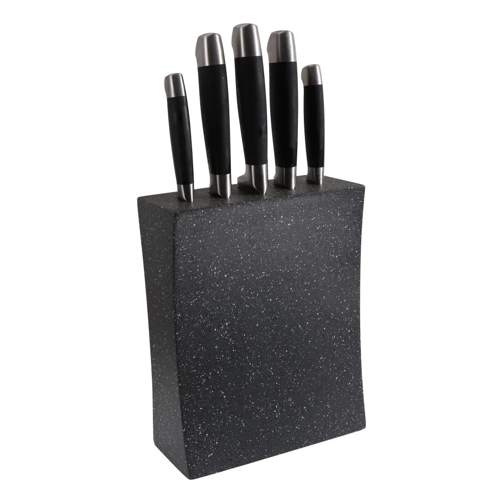 Household Kitchen Knife Holder for 5 Pieces Knife Set Storage Novelty Kitchen Knife Block
