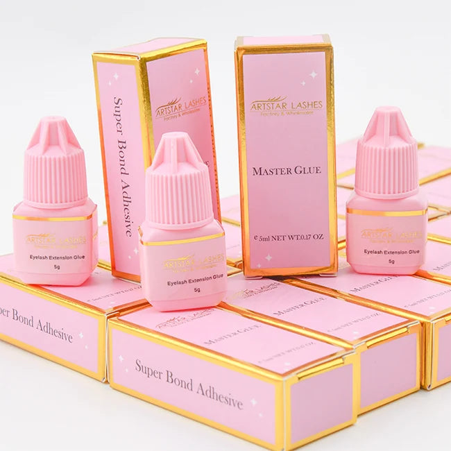 Private Label Eye Lash Extension Glue Long Lasting 0.5-1 Sec Eyelash Set Glue with Custom Package