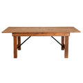 Wholesale Antique Dining Banquet Folding Table Solid Wood Table Bar Furniture