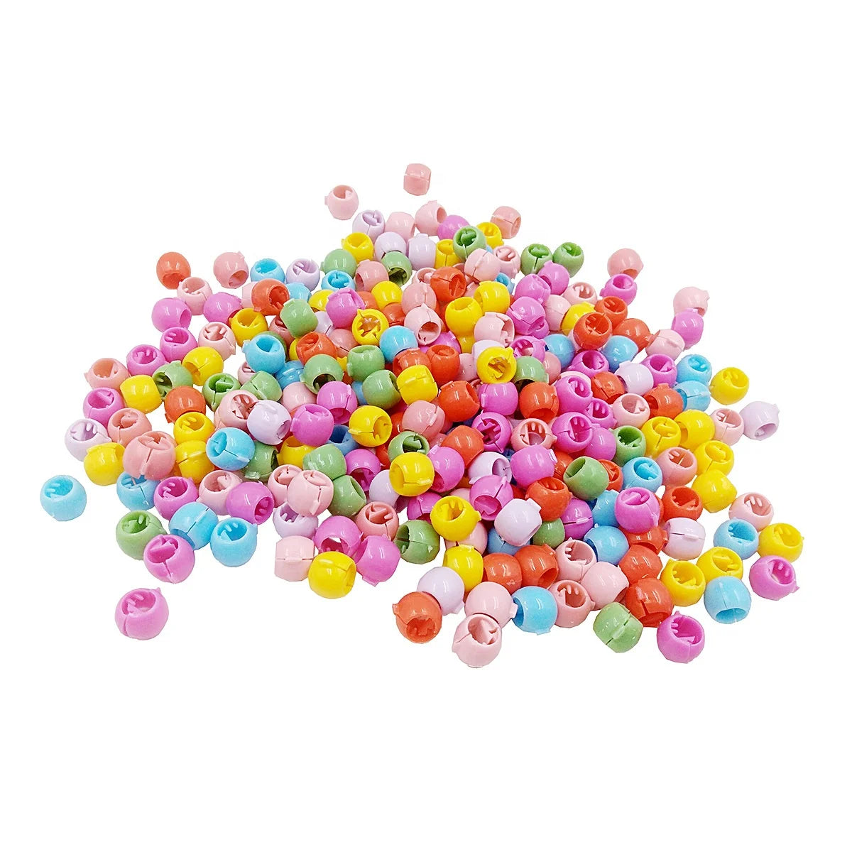 Candy Solid Hair Claw Kids Colored Small Sugar Beans Grab Clip Braided Hair Clip Side Clip MegaBDM