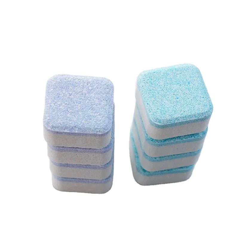 Support Custom Logo Package Washing Machine Drum Cleaner Deep Cleaning Remove Stain Washing Machine Cleaner Effervescent Tablets