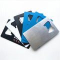 Customizable Printed Logo Stainless Steel Credit Card Bottle Opener Plated Beer Medal Openers Affordable
