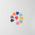 Factory Price 0.46/0.58/0.71/0.81/0.96/1.2/1.5mm Customize Logo OEM Colorful Guitar Picks