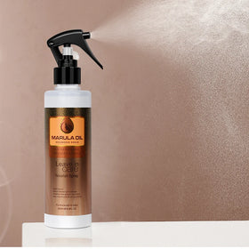 Custom Deep Nourishing Damaged Hair Marula Oil Leave in Spray Keratin Hair Treatment