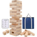 Educational Building Blocks Game Wooden Tumbling Tower Toy Unisex Building Blocks Game Wooden Blocks Set Stacking Games for Kids