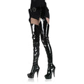 Fashion Queen 6 Inch High Heel Boots for WomenThick Over the Knee 15cm Nightclub Club Long Gothic Platform Pole Dance Shoes