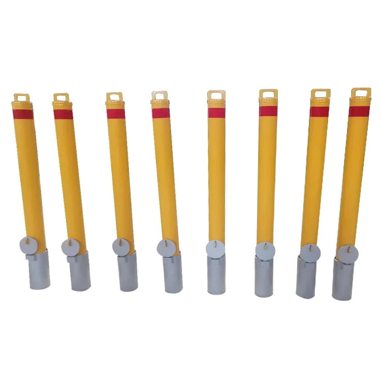 Manual Surface Mount Removable Lockable Safety Stainless Steel Heavy Duty Security Access Control Parking Bollards