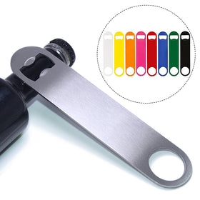 Wholesale Beer Opener Stainless Steel Flat Blade Bottle Opener Remover Bar Blade Kitchen Restaurant Tool Bulk Bottle Opener